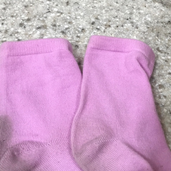 My Used socks Old worn pink ankle socks gym socks - Picture 1 of 9